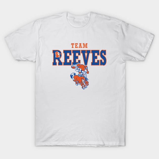Team Reeves WHITE T-Shirt by LeftCoast Graphics
